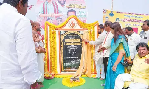 Deputy CM inaugurates Kotappakonda-Kothapalem road Deputy CM inaugurates Kotappakonda-Kothapalem road