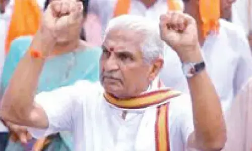 Police book RSS leader Bhat over alleged hate speech in Puttur Police book RSS leader Bhat over alleged hate speech in Puttur