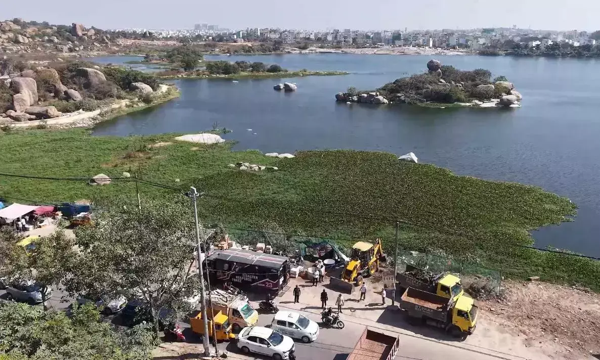 HYDRAA Restores Gachibowli Park, Removes Road Encroachments in Shamirpet HYDRAA Restores Gachibowli Park, Removes Road Encroachments in Shamirpet