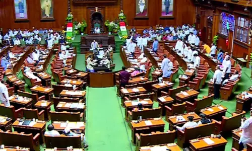 Excise scam: Karnataka BJP protests in Assembly, seeks Minister RB Thimmapur’s resignation