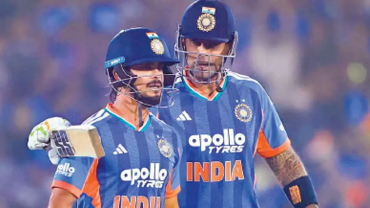 Kishan, SKY power India to 7-wkt win over NZ