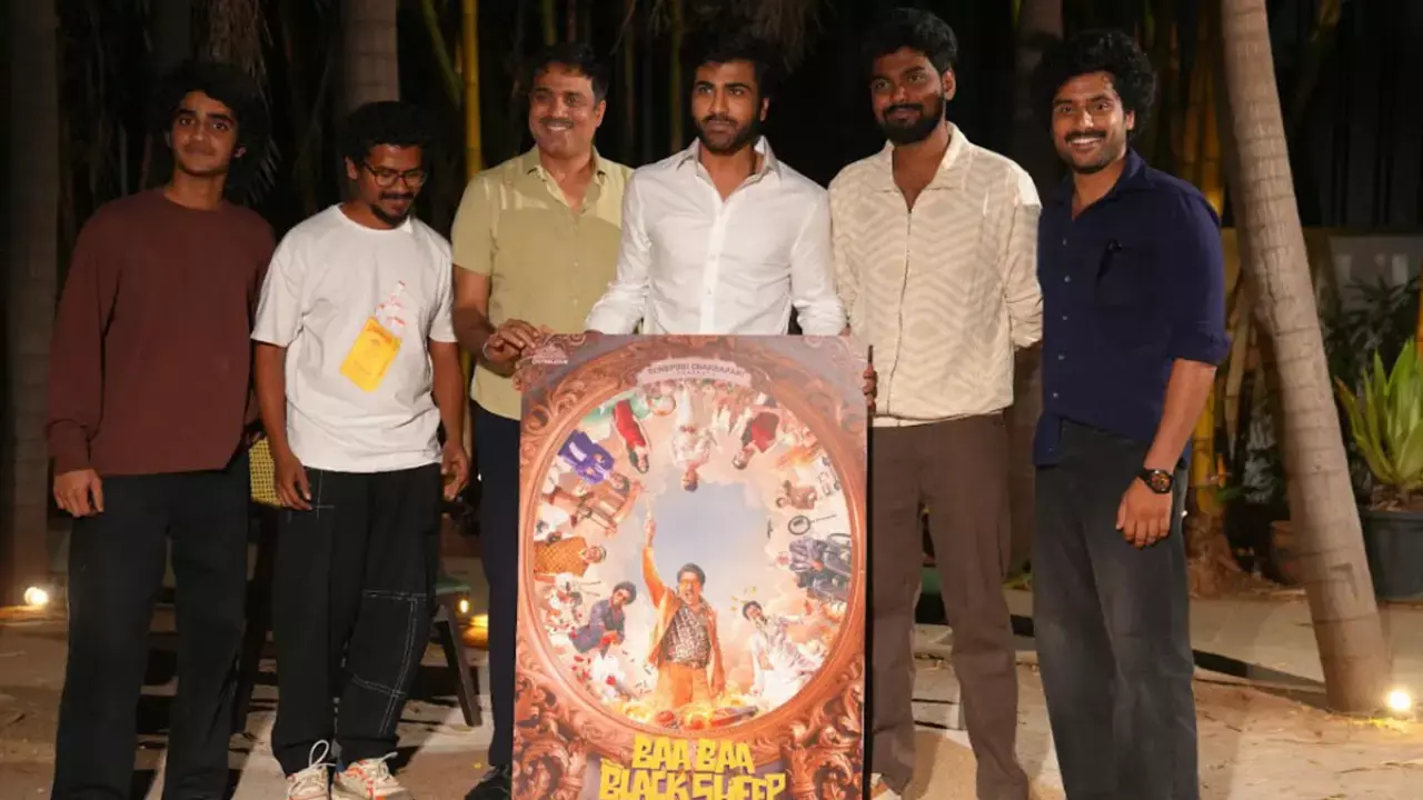 Sharwanand unveils teaser of stylish crime comedy ‘Baa Baaa Black Sheep’ Sharwanand unveils teaser of stylish crime comedy ‘Baa Baaa Black Sheep’