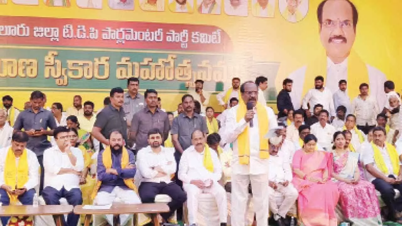 Hard working TDP activists will get recognition, says Minister Hard working TDP activists will get recognition, says Minister