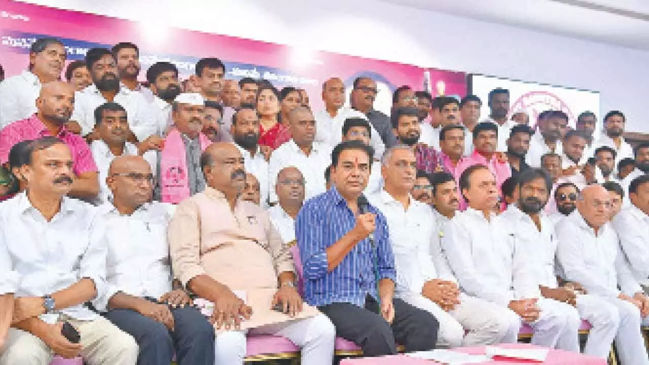 KTR says SIT probe is a diversion to mask Congress failures KTR says SIT probe is a diversion to mask Congress failures