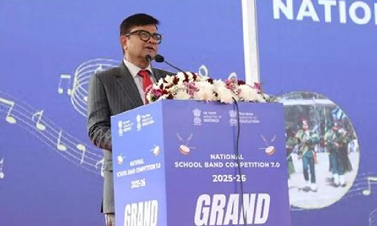राष्ट्रीय स्कूल बैंड प्रतियोगिता से अनुशासन में सुधार: शिक्षा सचिव संजय कुमार