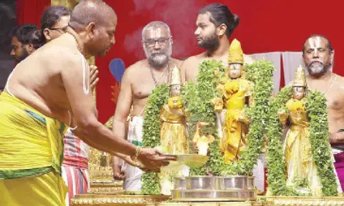 Annual Visesha puja held Annual Visesha puja held