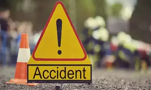 Two Killed in Separate Bus Accidents in Andhra Pradesh Two Killed in Separate Bus Accidents in Andhra Pradesh
