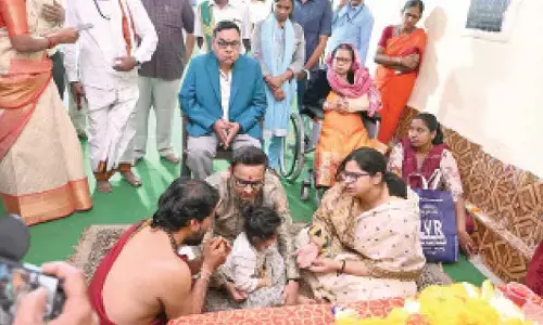 Grand Vasant Panchami celebrations held at Basara Saraswati Temple