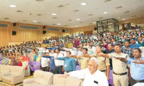 Road safety awareness camp held at NTPC Ramagundam Township Road safety awareness camp held at NTPC Ramagundam Township