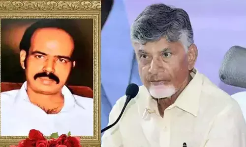 CM Chandrababu pays tribute to Paritala Ravindra on Death Anniversary