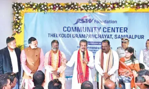 JSW opens community centre at Thelkoloi