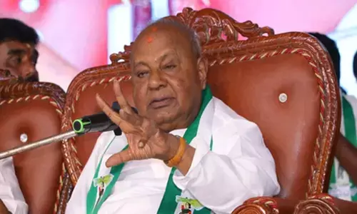 Deve Gowda hits out at Cong-led Ktaka govt, slams Rahul Gandhi
