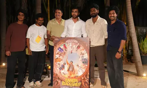 Sharwanand unveils teaser of stylish crime comedy ‘Baa Baaa Black Sheep’