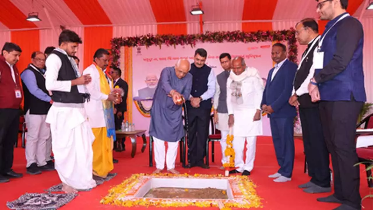 Gujarat CMs development push in Vav-Tharad, lays foundation stone for Integrated Seva Sadan Gujarat CMs development push in Vav-Tharad, lays foundation stone for Integrated Seva Sadan