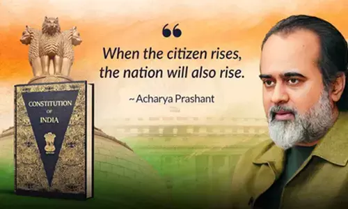 Nation rises only when citizens rise: Acharya Prashant