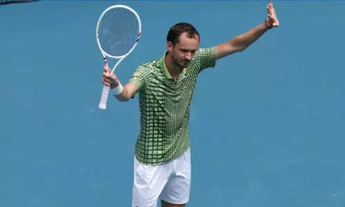 Aus Open: Medvedev crashes out; De Minaur prevails into QF