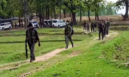 Chh’garh: 3 DRG jawans injured in twin IED blasts during anti-Maoist operation in Karregutta hills