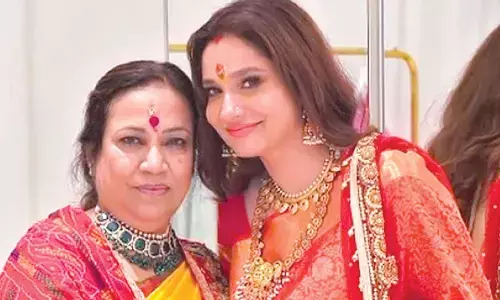 Ankita Lokhande credits mother for teaching her to make home ‘bright and happy’ during festivals