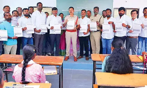 Record participation marks Vagdevi Junior College talent test
