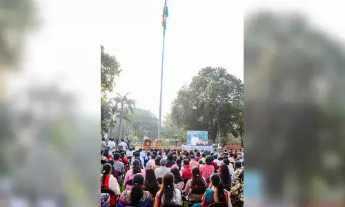 EFLU celebrates 77th Republic Day with patriotic fervor