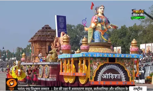 Odisha tableau shines at R-Day parade, showcasing culture, self-reliance