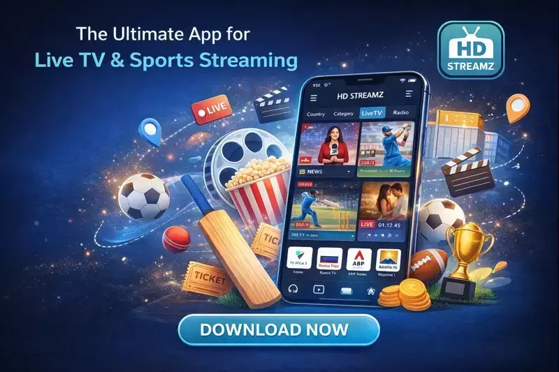 HD Streamz: The Ultimate App for Live TV & Sports Streaming also need image