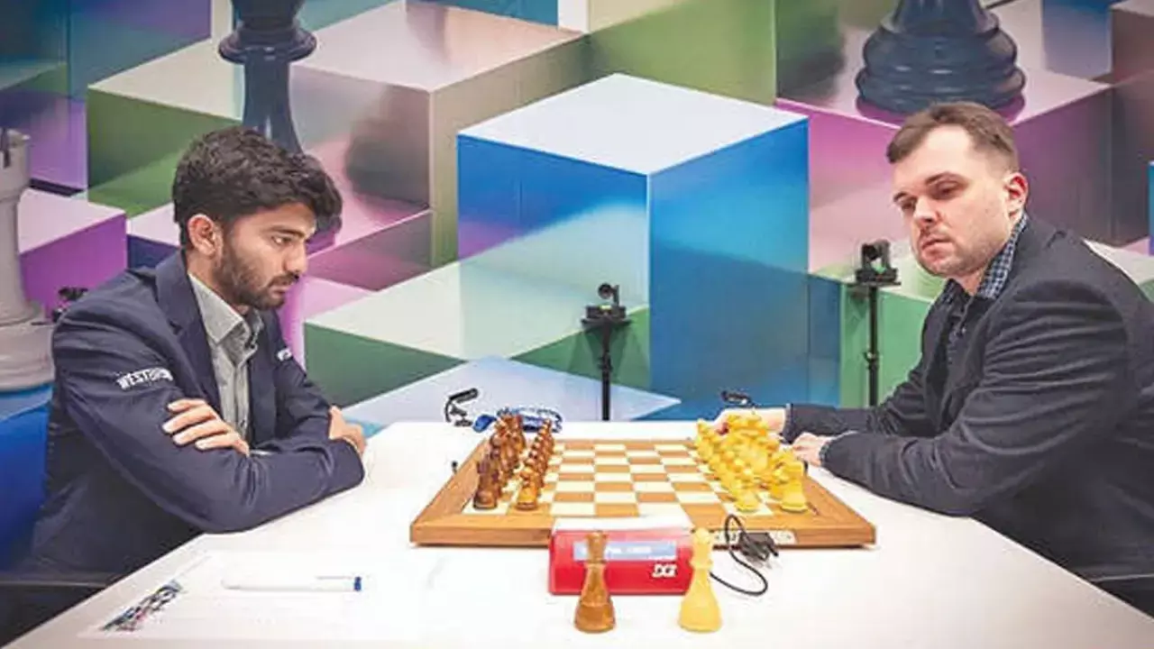 Gukesh bounces back, beats Fedoseev