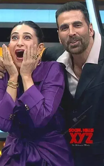Akshay Kumar calls Karisma Kapoor his ‘First Heroine’ as duo recreate ‘Deedar’ magic after 34 years