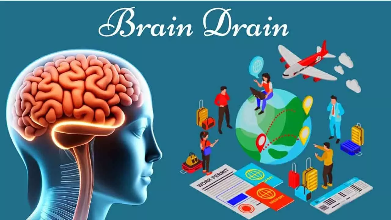 Brain drain of a different kind is happening globally Brain drain of a different kind is happening globally