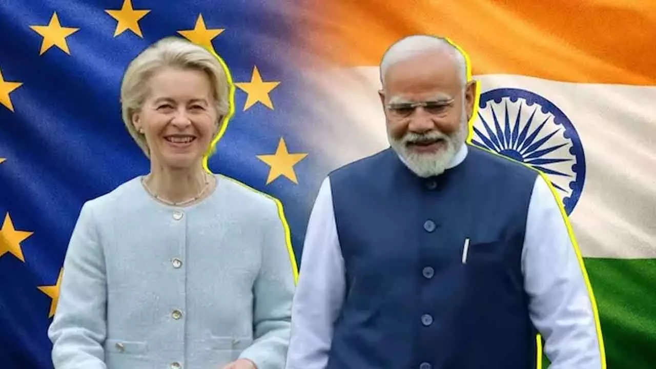 India-EU historic FTA today India-EU historic FTA today