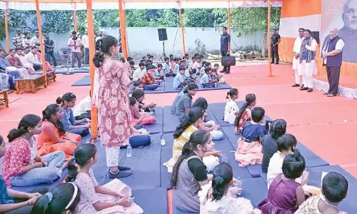 CM listens to ‘Mann Ki Baat’ with students