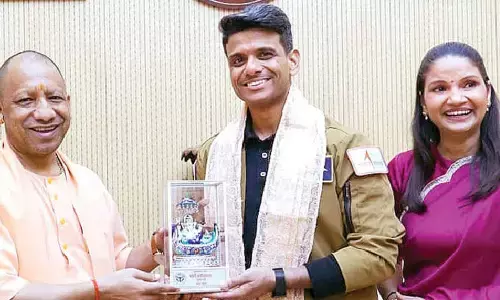 Yogi hails UP-born astronaut on Ashoka Chakra honour