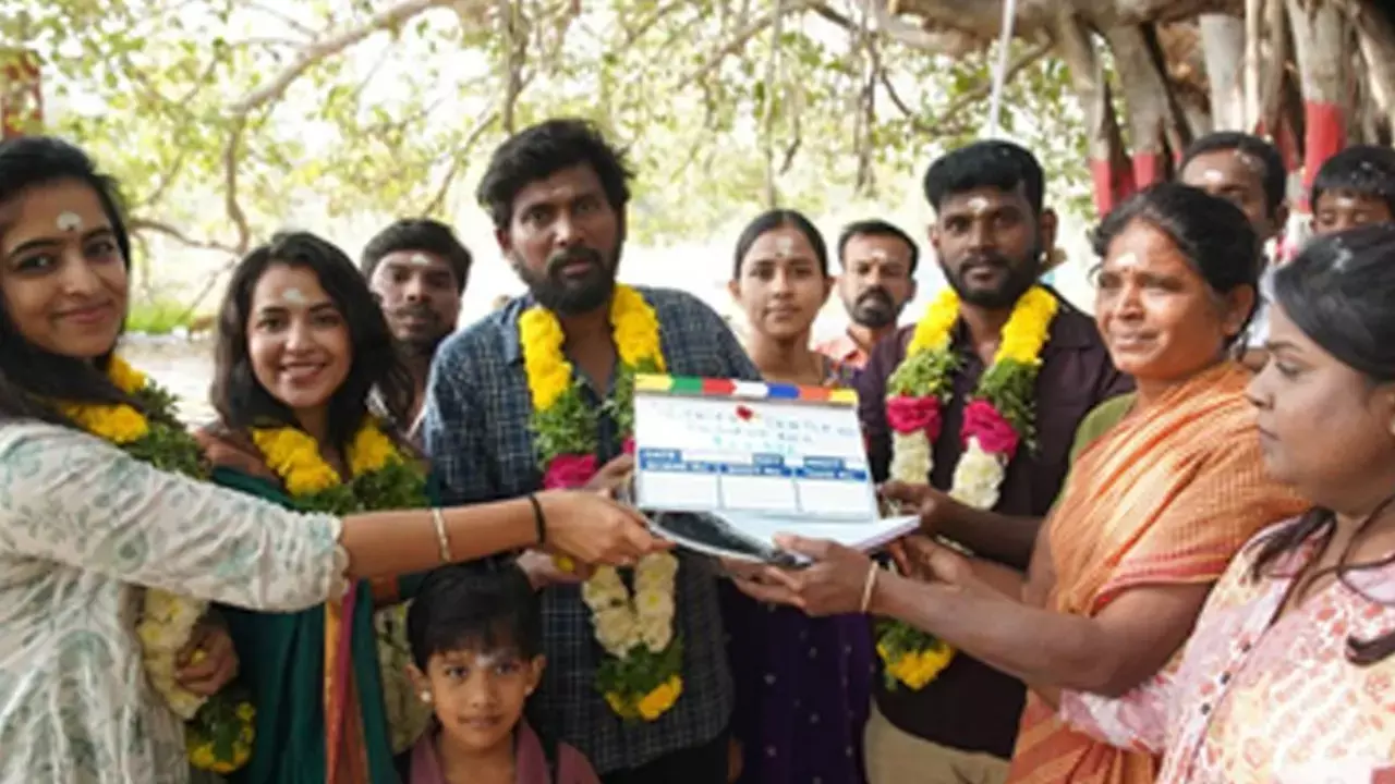 Komalee Prasad-starrer Mandavetti goes on floors with traditional pooja ceremony
