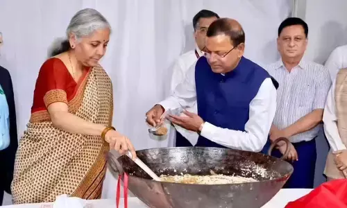 Halwa ceremony held at North Block as preparations near completion