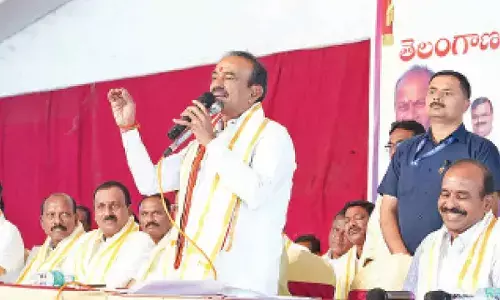 Eatala Rajender slams GHMC ward delimitation Eatala Rajender slams GHMC ward delimitation