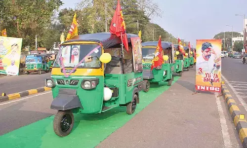 Auto distribution marks 3 years of ‘Yuva Galam’