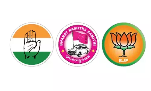 Congress, BRS, BJP gear up for high-voltage municipal poll battle