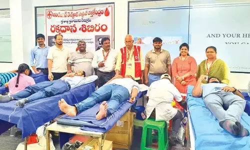 Sri City-based Havells Lloyd conducts blood donation camp
