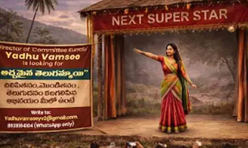 Yadhu Vamsee announces open casting call to discover fresh Telugu female talent