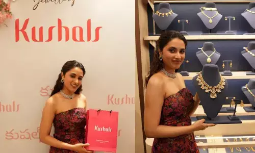 Kushals Fashion Jewellery Launches 4 New Stores in Hyderabad on the same day, with South Charming Star Priyanka Mohan