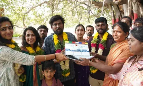 Komalee Prasad-starrer Mandavetti goes on floors with traditional pooja ceremony