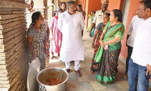 MLA reviews civic infra, devpt works and edn facilities