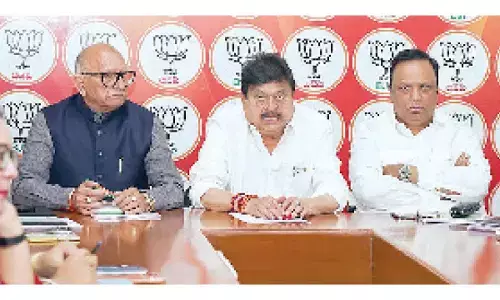 BJP Central Team Commences Exercise For Municipal Polls BJP Central Team Commences Exercise For Municipal Polls