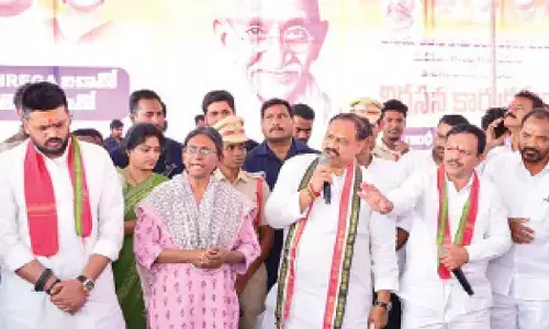 BJP trying to snatch food from the poor, says TPCC