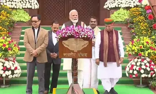 FM Sitharaman 1st woman to present Budget for 9th consecutive time: PM Modi FM Sitharaman 1st woman to present Budget for 9th consecutive time: PM Modi