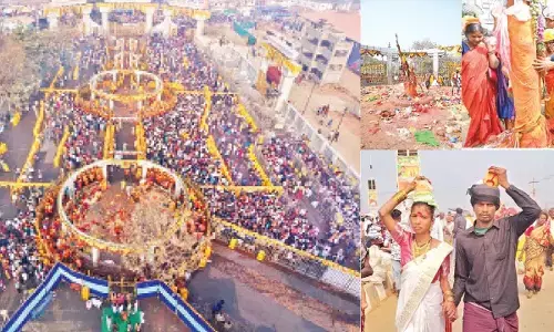 Medaram Jatara begins with fervour and gusto