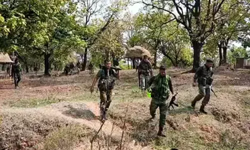 Encounter in Chhattisgarhs Bastar; two Maoists killed, ammunition recovered Encounter in Chhattisgarhs Bastar; two Maoists killed, ammunition recovered