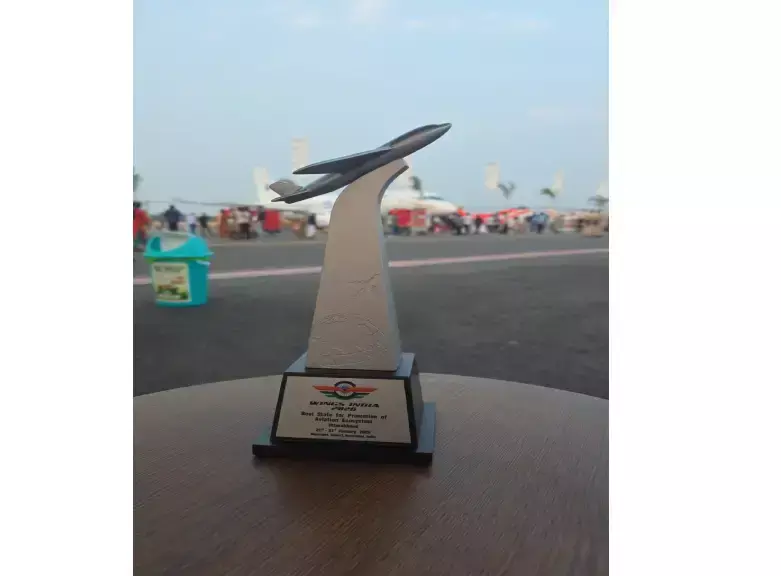 Uttarakhand Honoured as “Best State for Promotion of Aviation Ecosystem” at Wings India 2026
