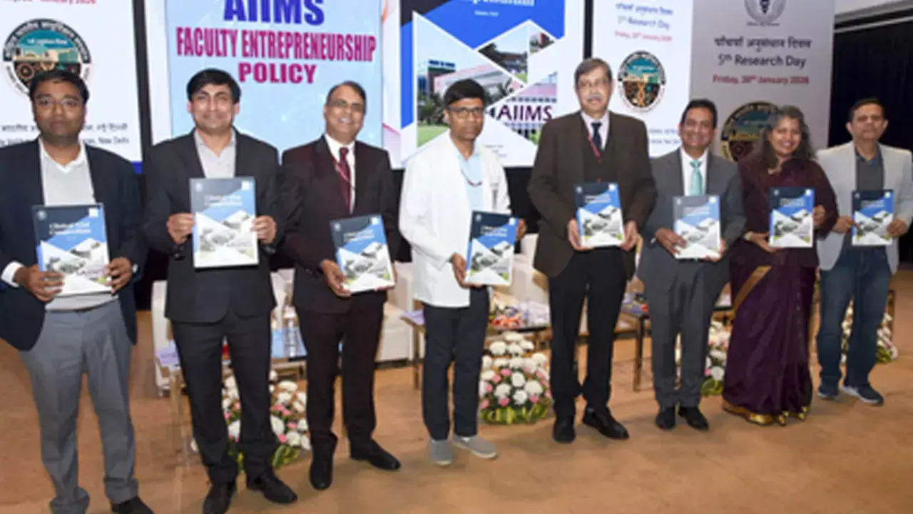AIIMS Research Day fosters discussion on innovation, AI and national health priorities