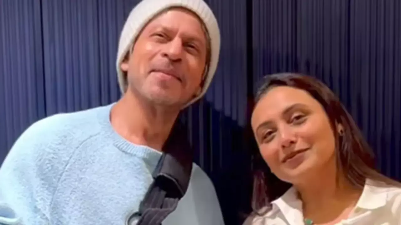 Shah Rukh Khan says Rani Mukerji is Mardaani, calls her ‘fiesty, strong and compassionate’